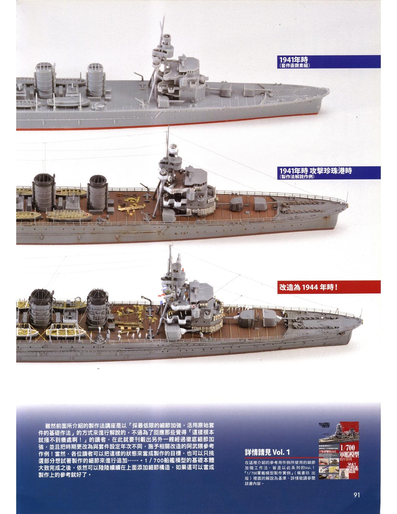 1/700 军舰模型制作实例Vol.03[CN] 91