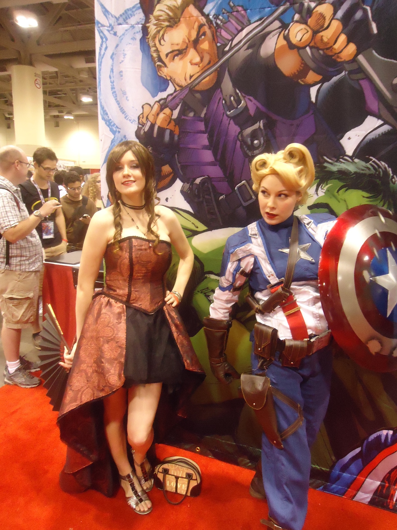 Captain America : female version (cosplay) 11