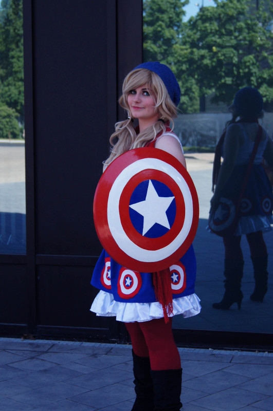 Captain America : female version (cosplay) 20