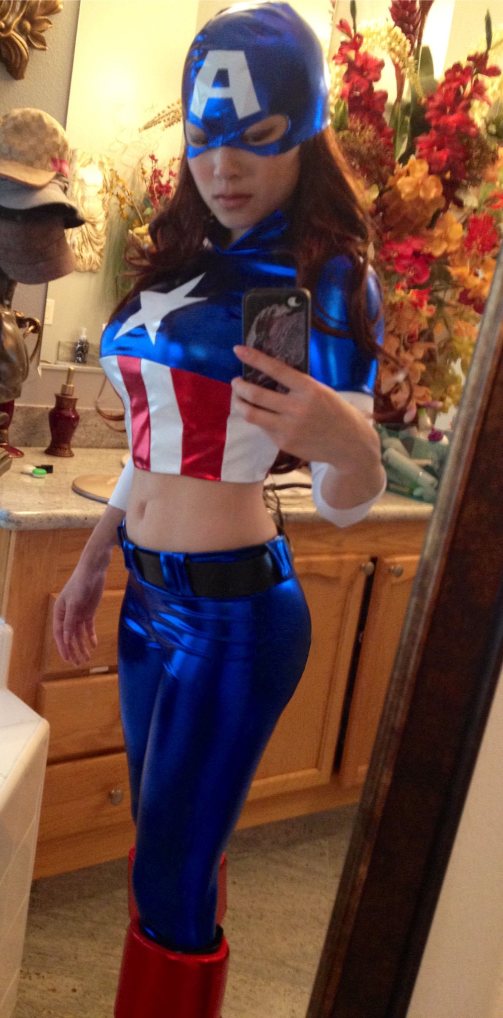 Captain America : female version (cosplay) 53