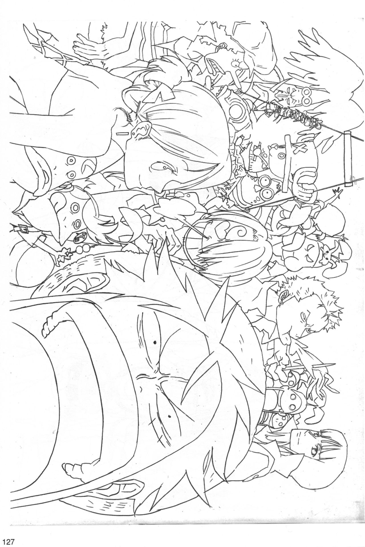 [Artbook] Sushio One Piece Movie 06 - Pencil Test and Design Book 125