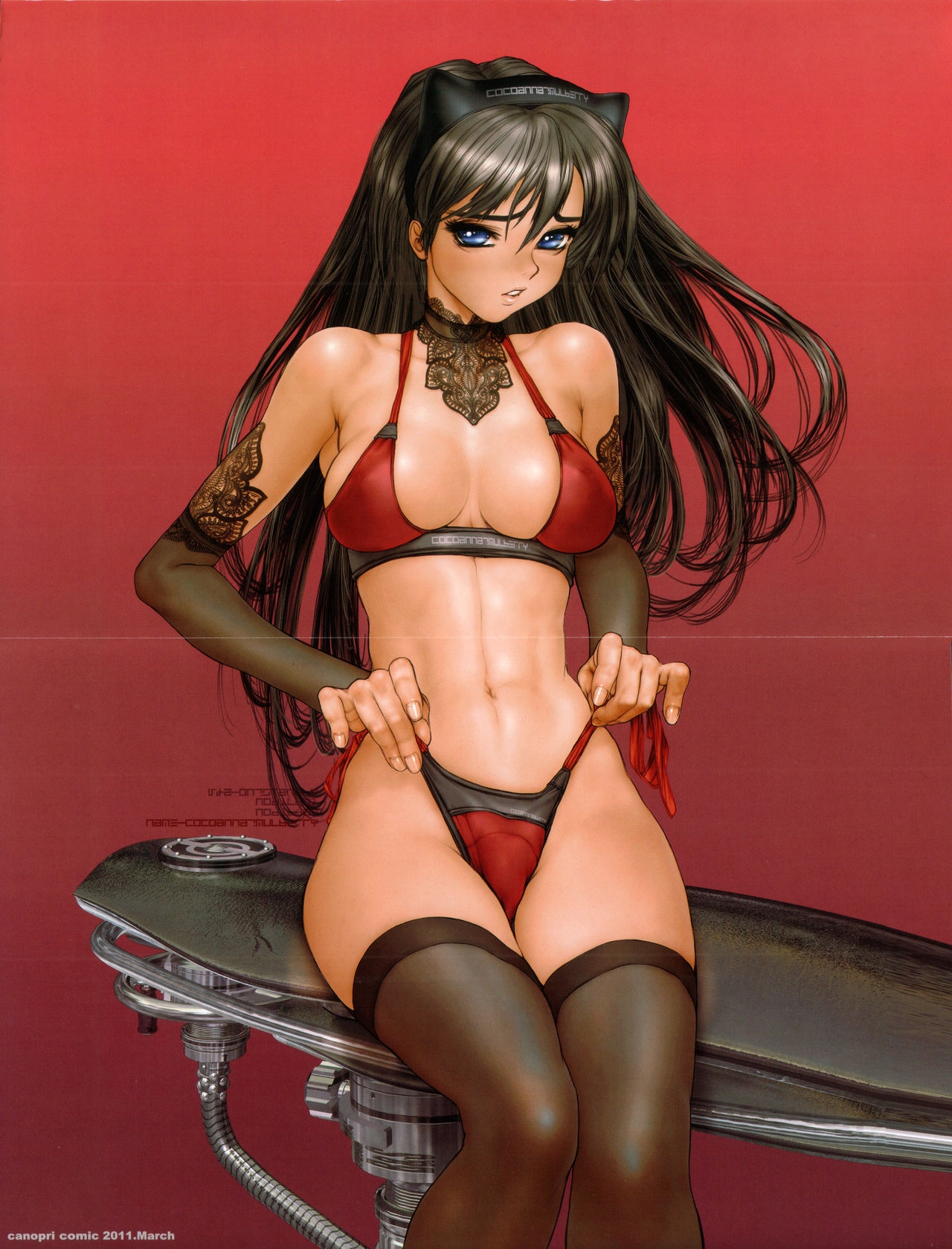 Masamune Shirow - Canopri Magazine - (higher-res covers and WTails Cat 2 previews added) 13