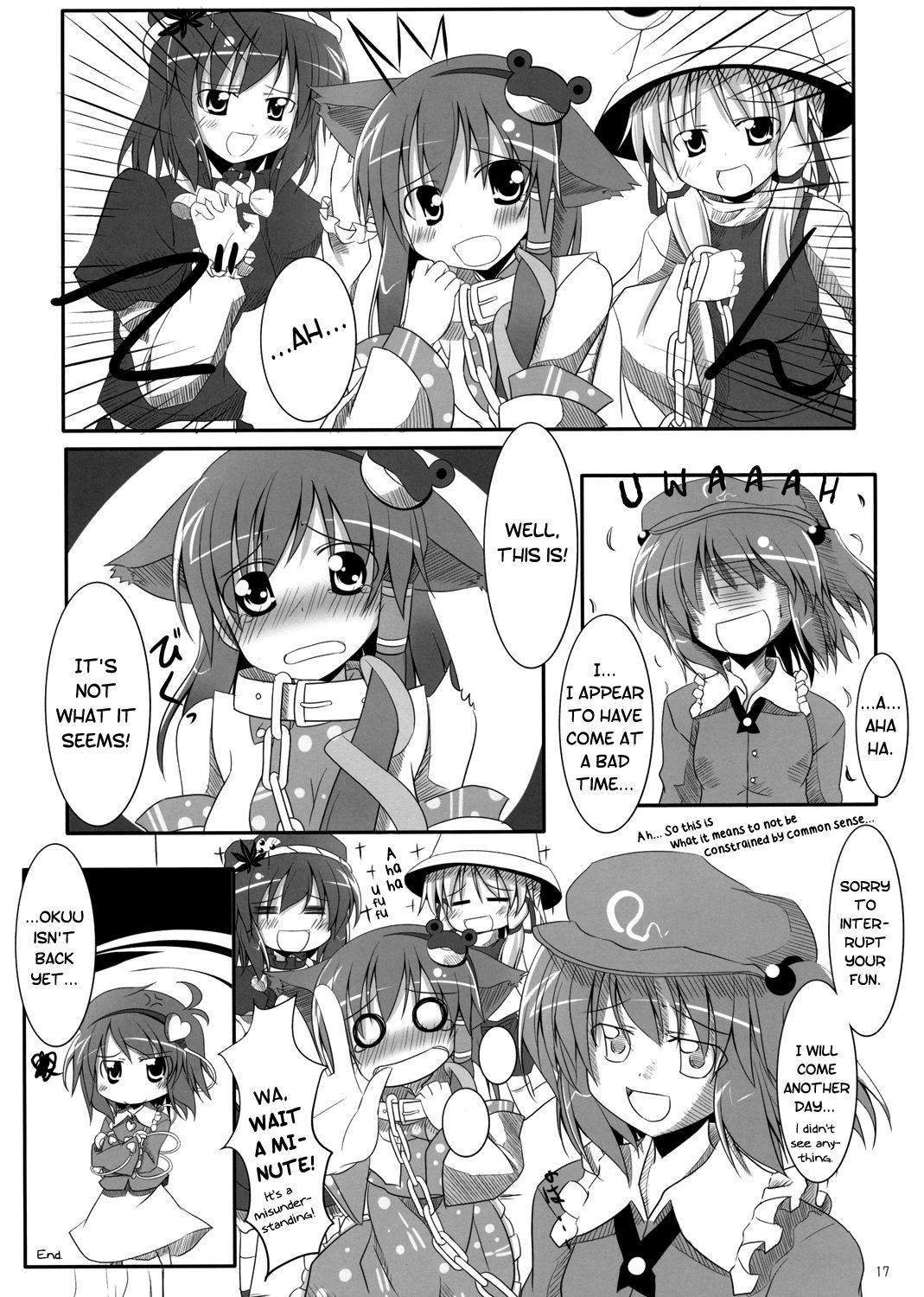 (C75) [UKiUkiWatching (makino)] Wonderful Pet Life (Touhou Project) [English] {Gaku Gaku Animal Land} 15