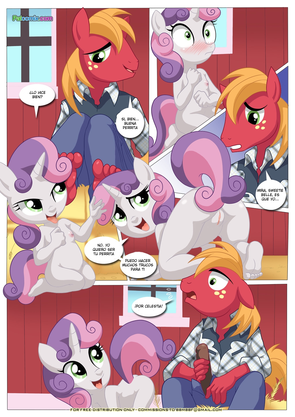 [Palcomix] Be My Special Somepony | Se Mi Pony Especial (My Little Pony: Friendship is Magic) [Spanish] [LKNOFansub] 9