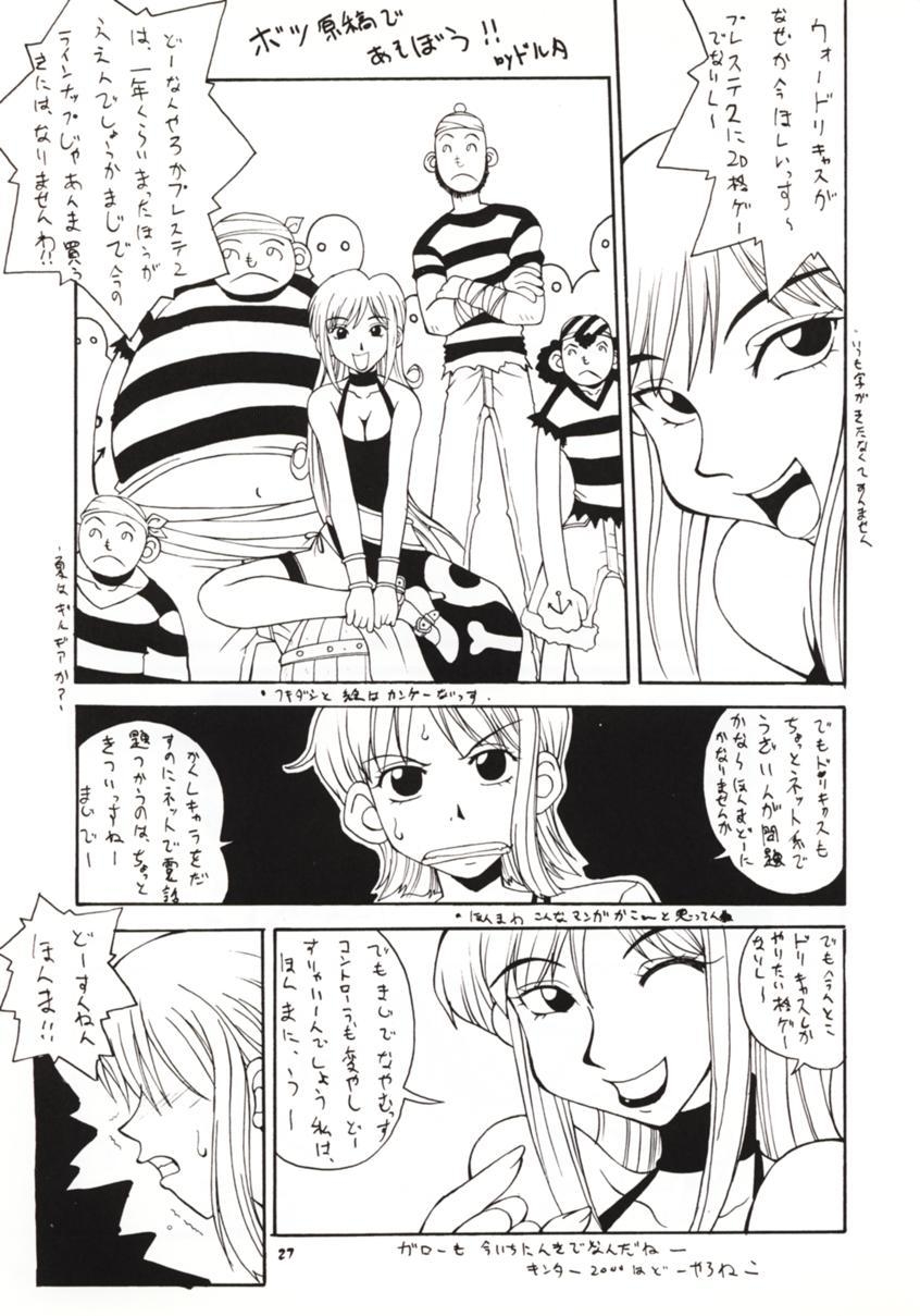 (CR27) [MANGANA (Doluta, Nishimo)] NyanNyan NAMI HEY! (One Piece) 25