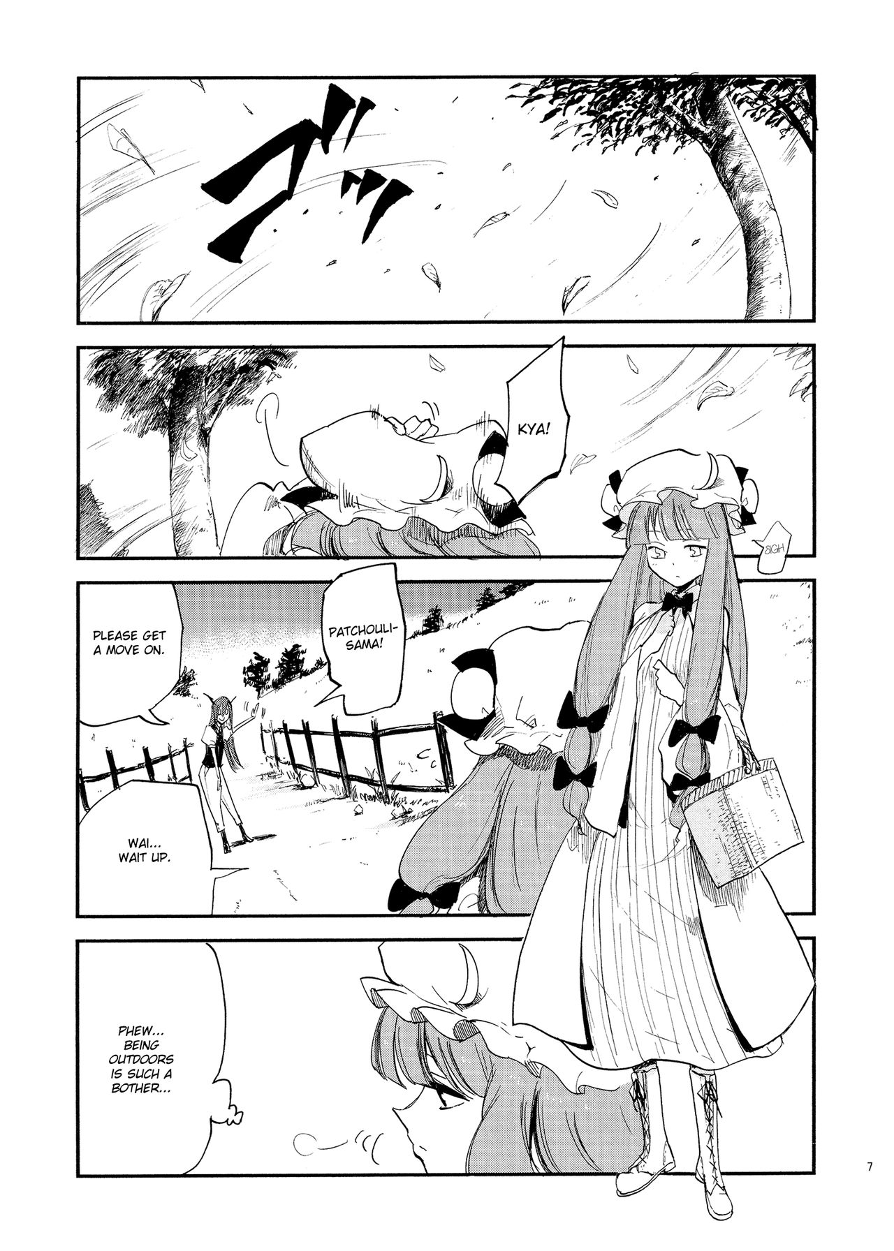 (Reitaisai 10) [Shironegiya (miya9)] Donten Library - Clouded sky library (Touhou Project) [English] [!!FYXYXDZIZXJ] 7