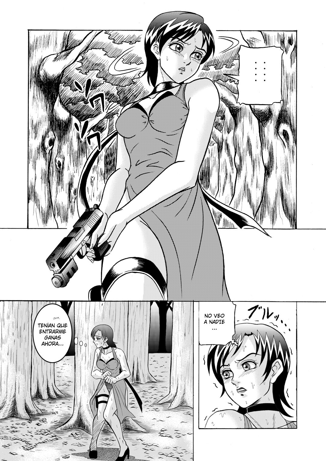 [Shinkirou Akatsuki (Itten Chiroku)] Bioman (Resident Evil) [Spanish] [LKNOFansub] 10