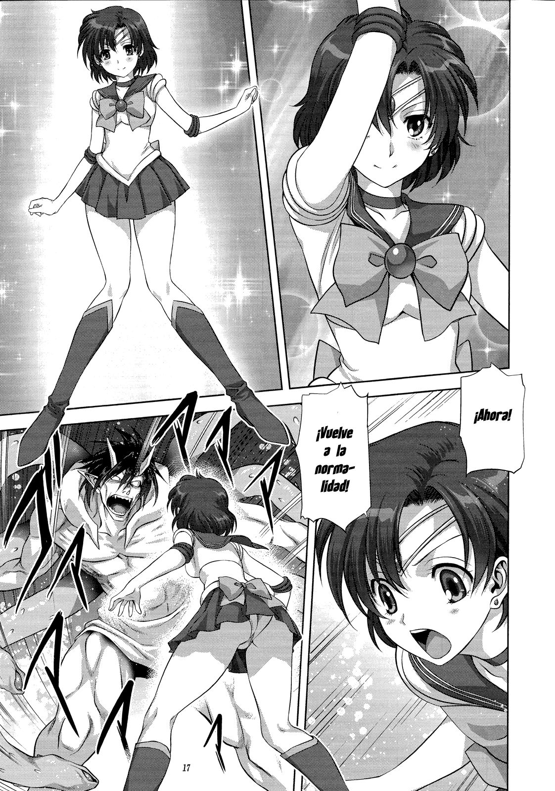 (COMIC17) [Mitarashi Club (Mitarashi Kousei)] Together with Ami (Bishoujo Senshi Sailor Moon)[Spanish] 15