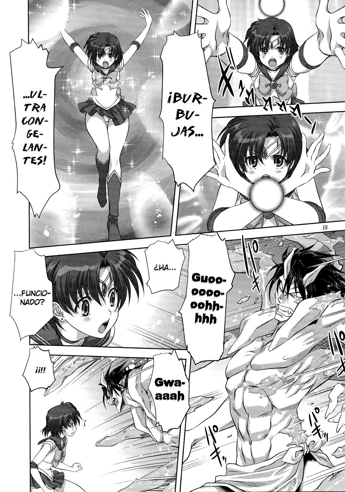 (COMIC17) [Mitarashi Club (Mitarashi Kousei)] Together with Ami (Bishoujo Senshi Sailor Moon)[Spanish] 16