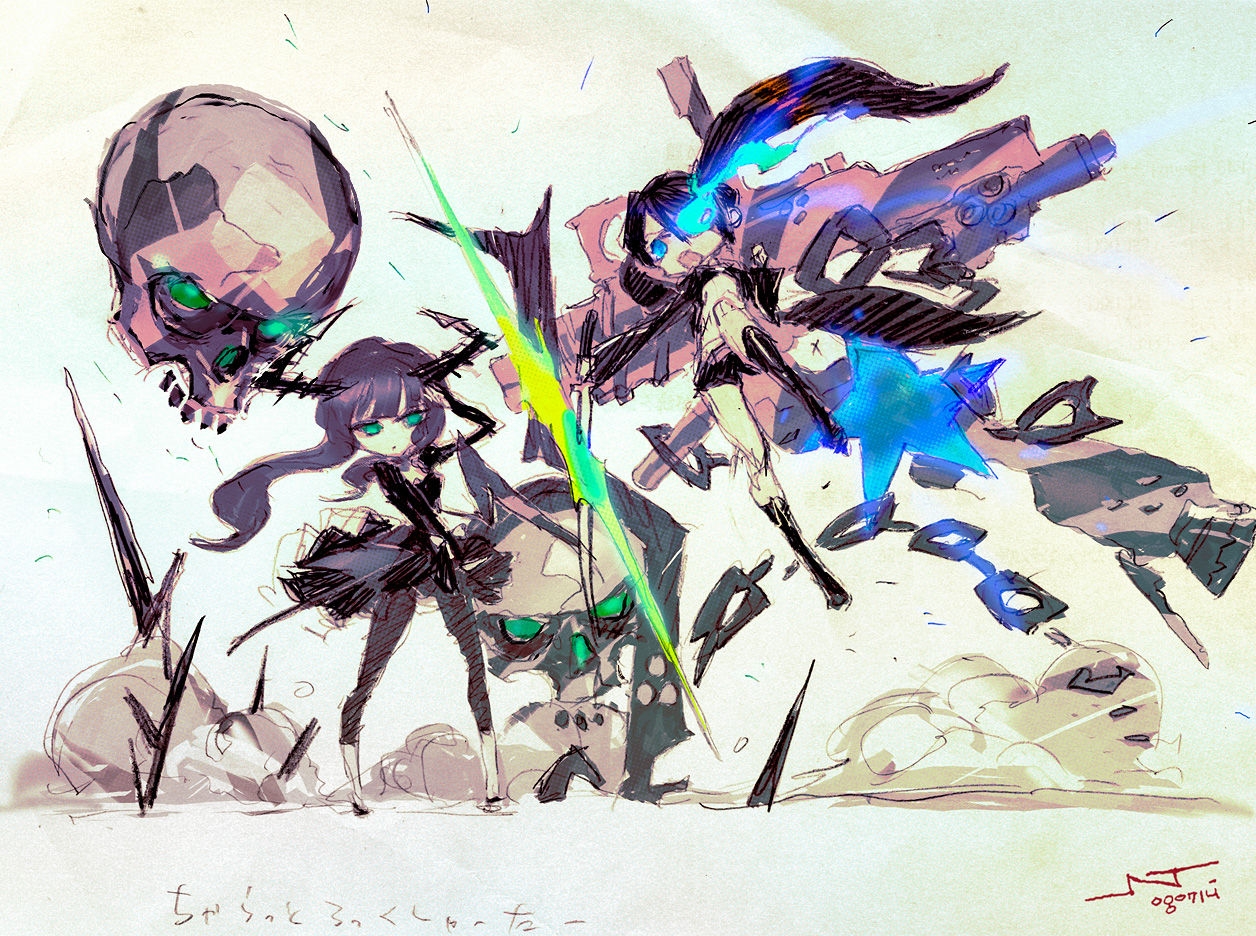 BLACK★ROCK SHOOTER wallpaper collection 19