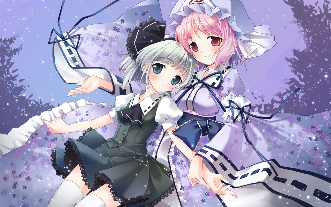 Yuyuko & Youmu Wallpaper Collection 16