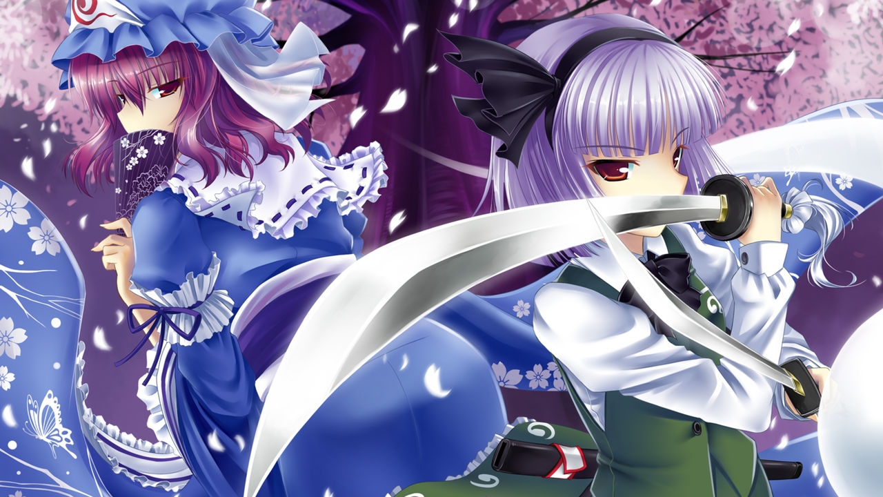 Yuyuko & Youmu Wallpaper Collection 32