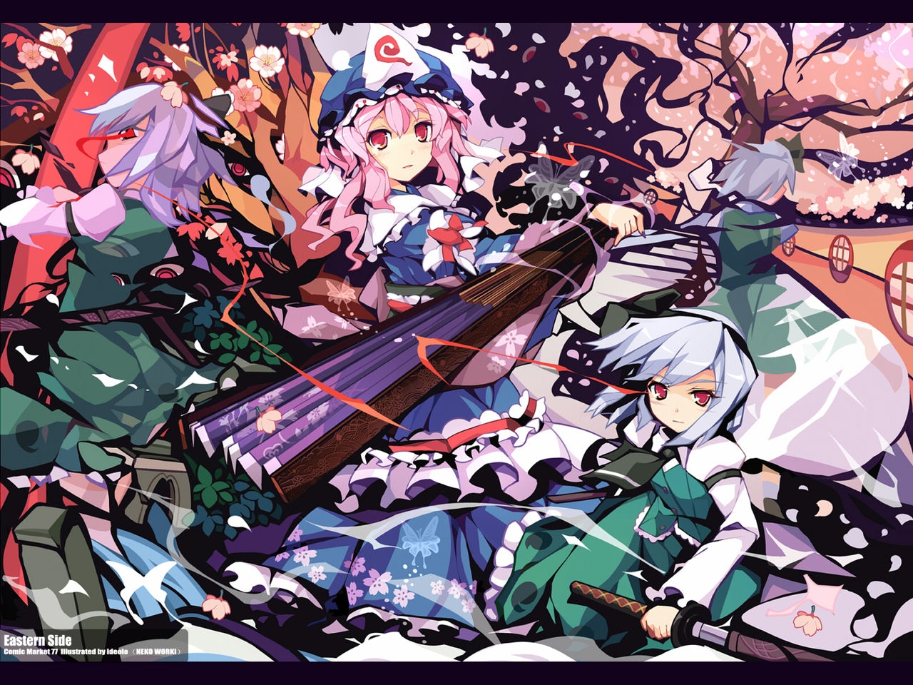 Yuyuko & Youmu Wallpaper Collection 33