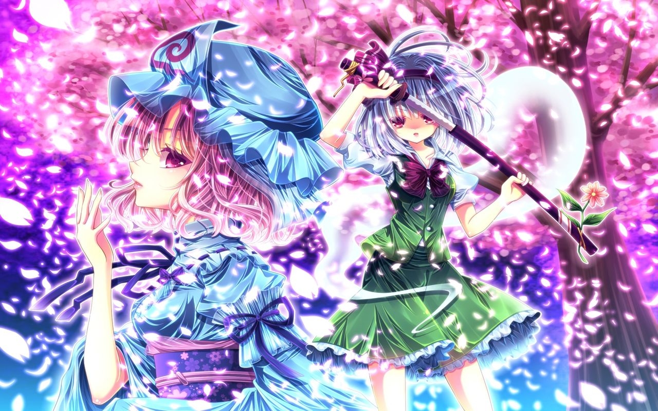 Yuyuko & Youmu Wallpaper Collection 35