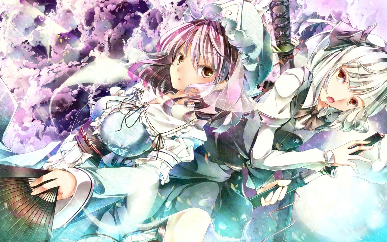 Yuyuko & Youmu Wallpaper Collection 38