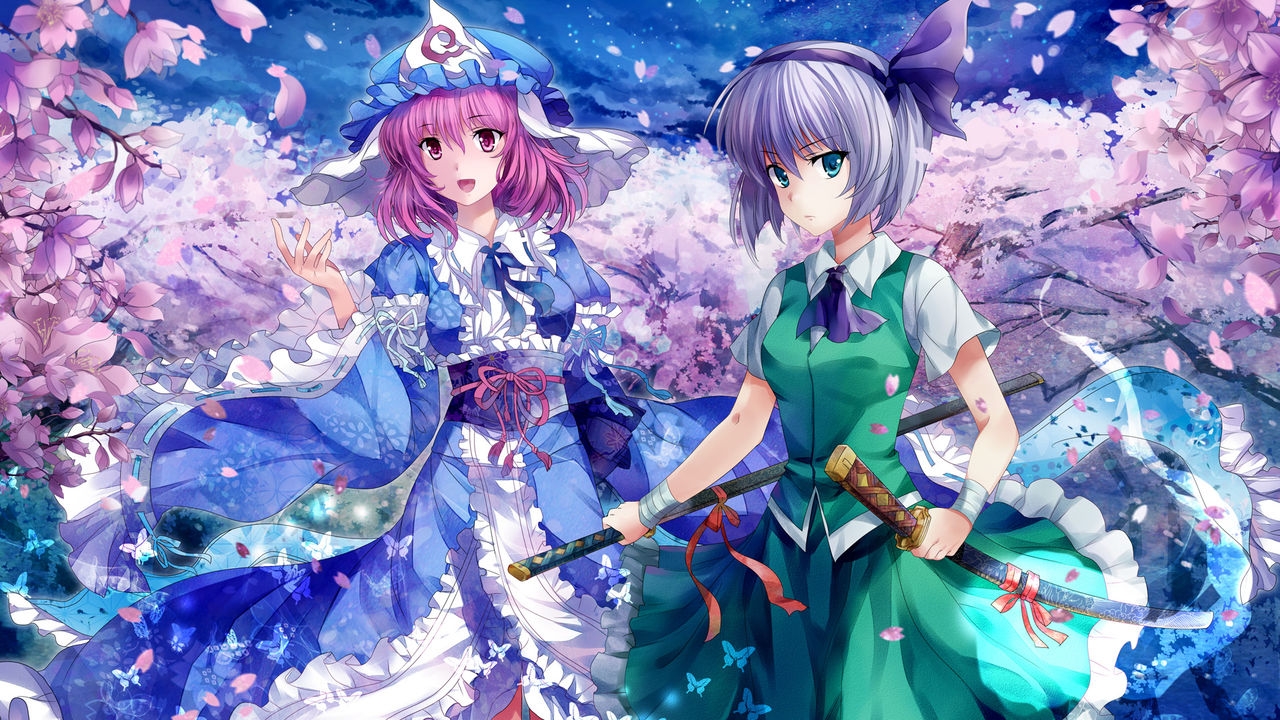 Yuyuko & Youmu Wallpaper Collection 39