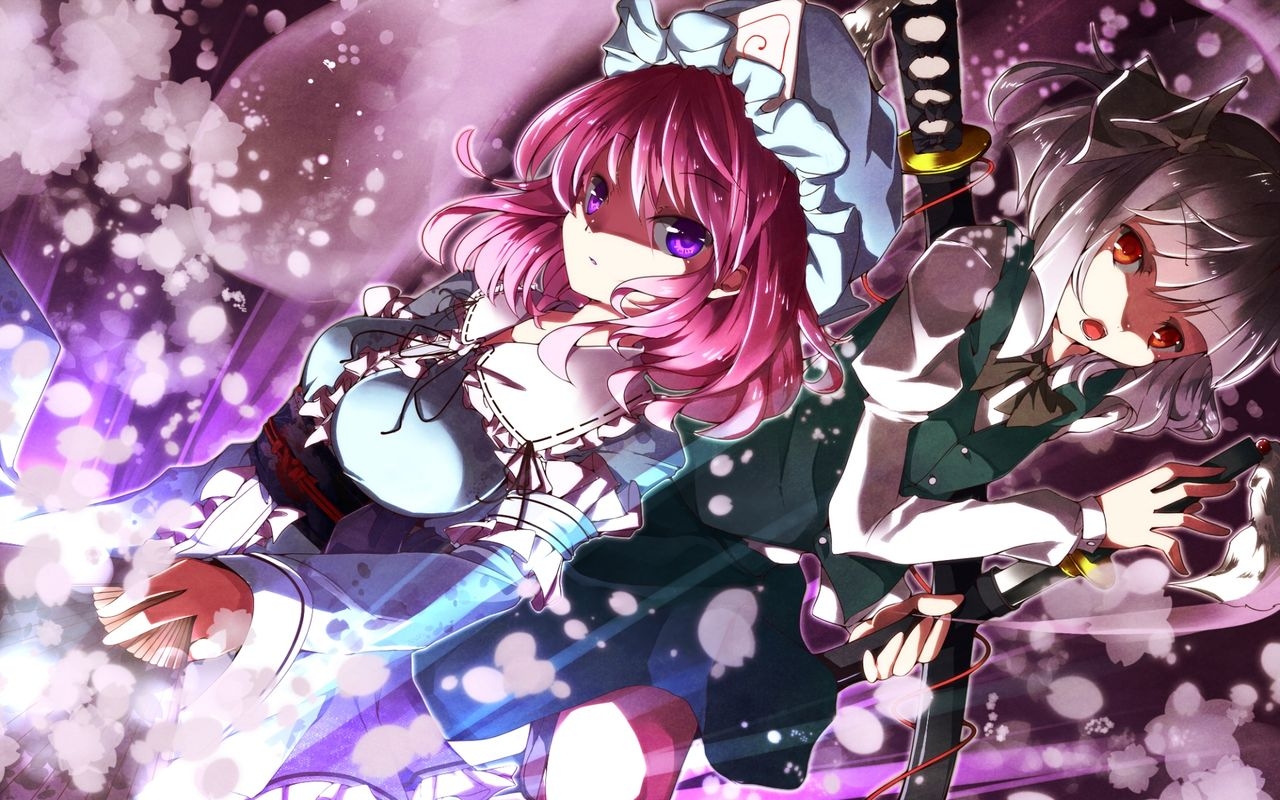 Yuyuko & Youmu Wallpaper Collection 40