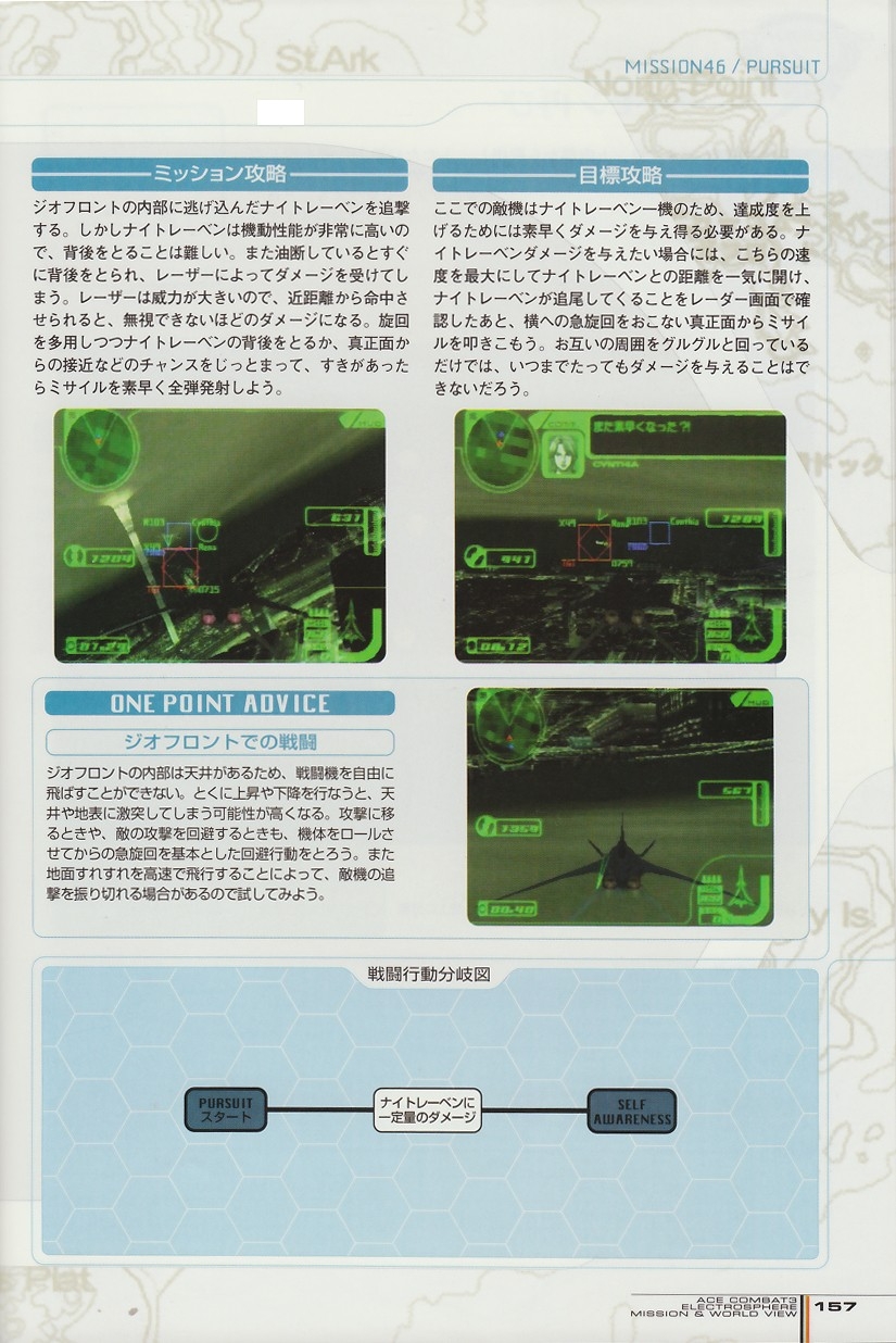ACE Combat 3: Electrosphere - Mission & World View Guide Book 156