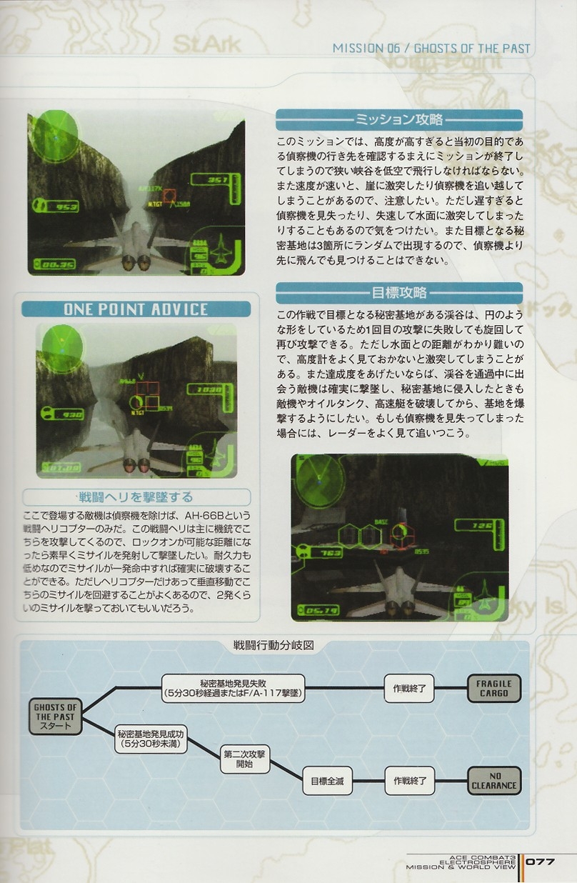 ACE Combat 3: Electrosphere - Mission & World View Guide Book 76