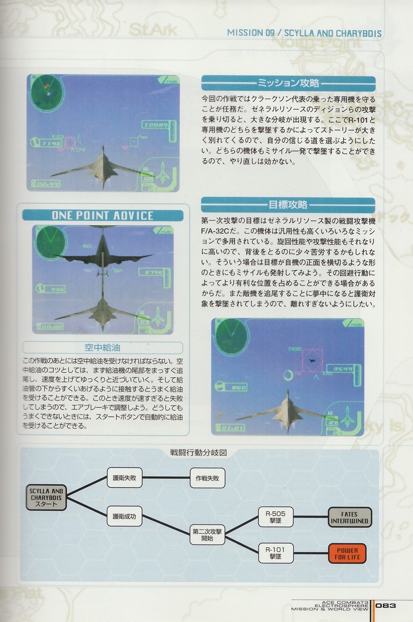 ACE Combat 3: Electrosphere - Mission & World View Guide Book 82