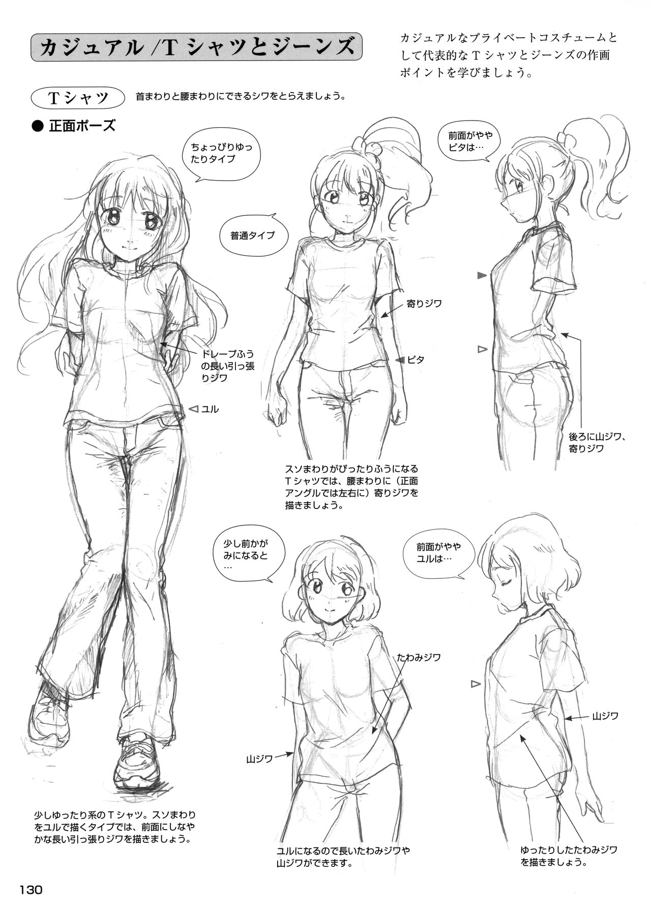 Manga no Kiso Dessin - Onnanoko Costume hen 130