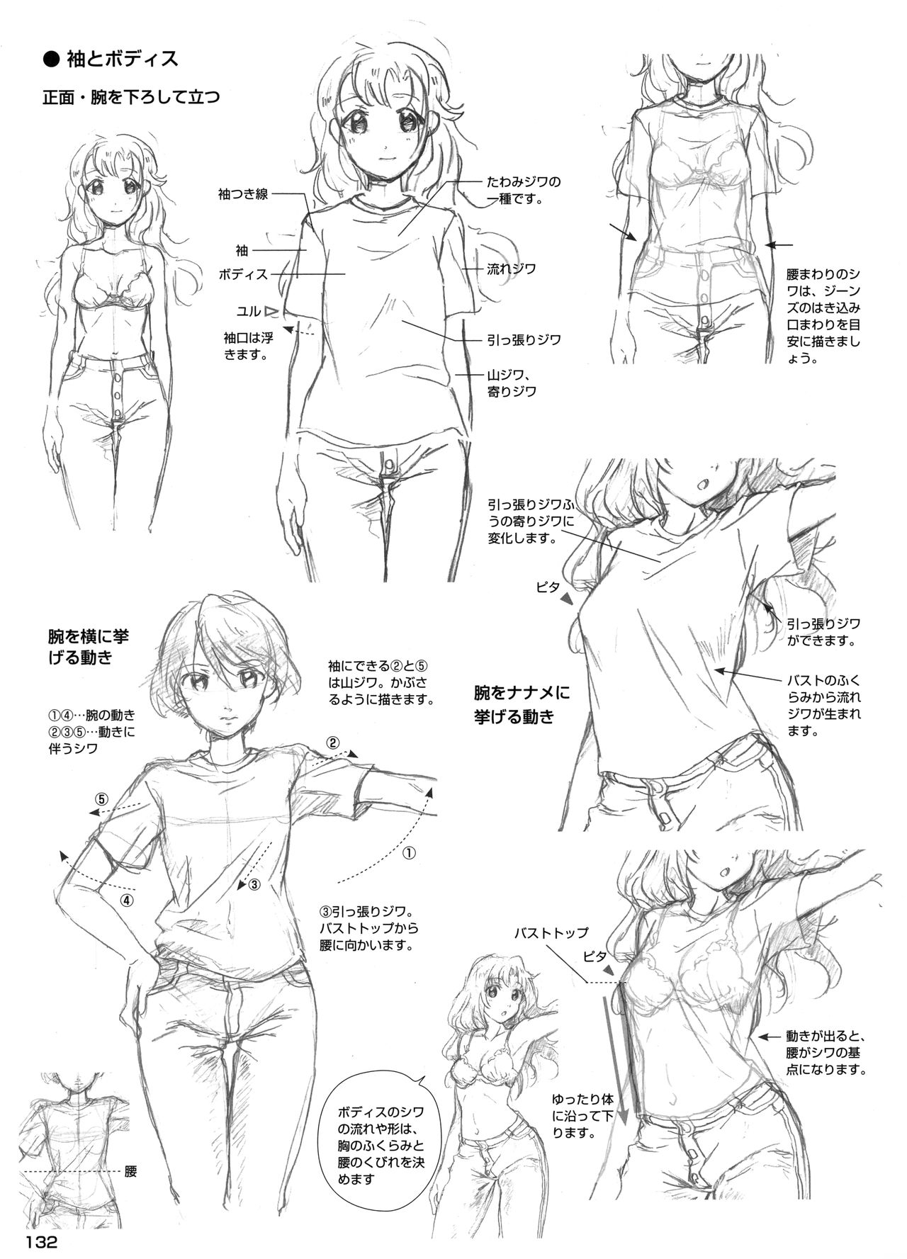 Manga no Kiso Dessin - Onnanoko Costume hen 132