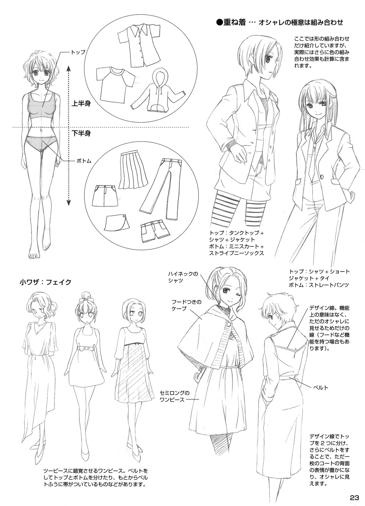 Manga no Kiso Dessin - Onnanoko Costume hen 23
