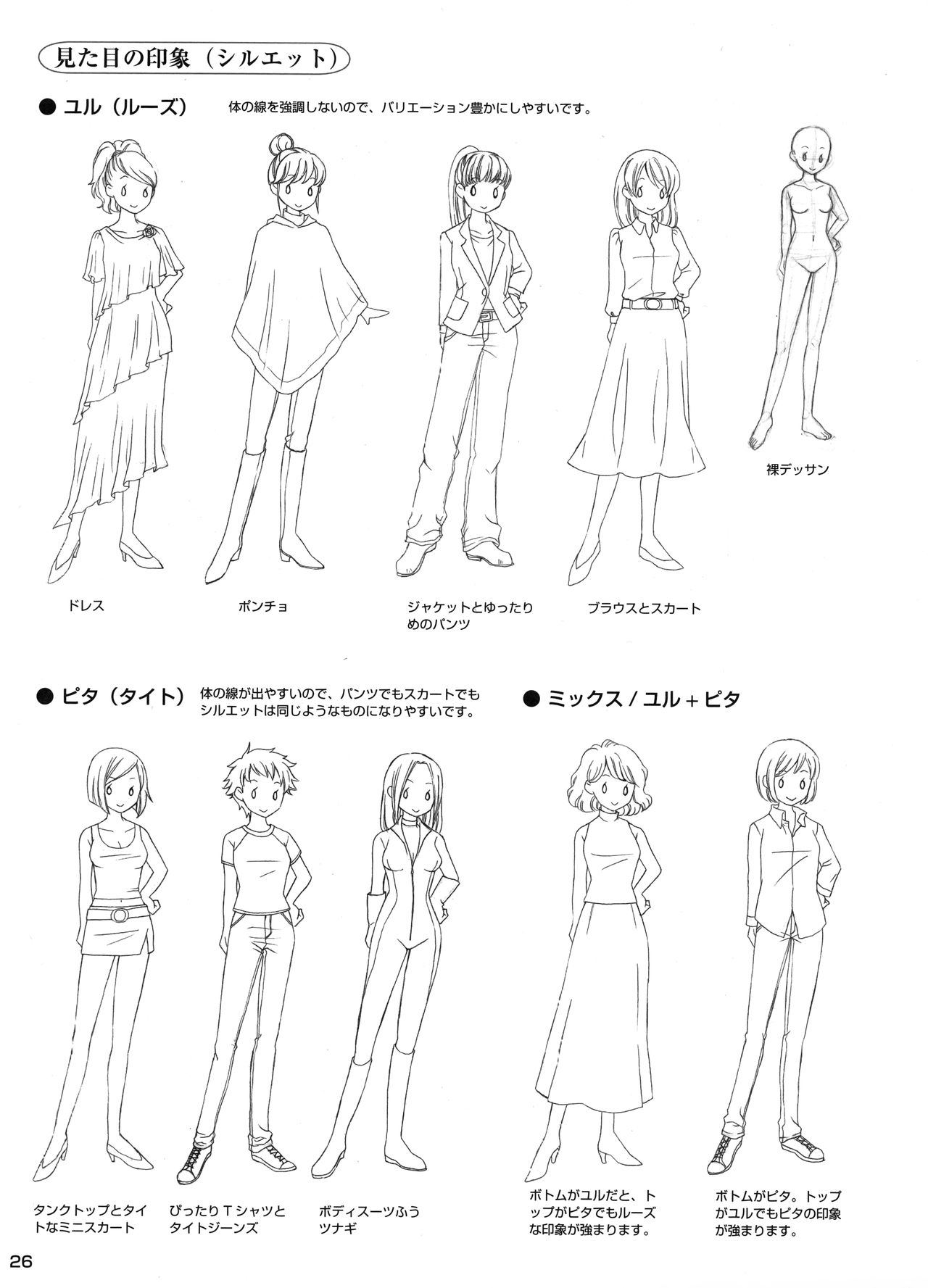 Manga no Kiso Dessin - Onnanoko Costume hen 26