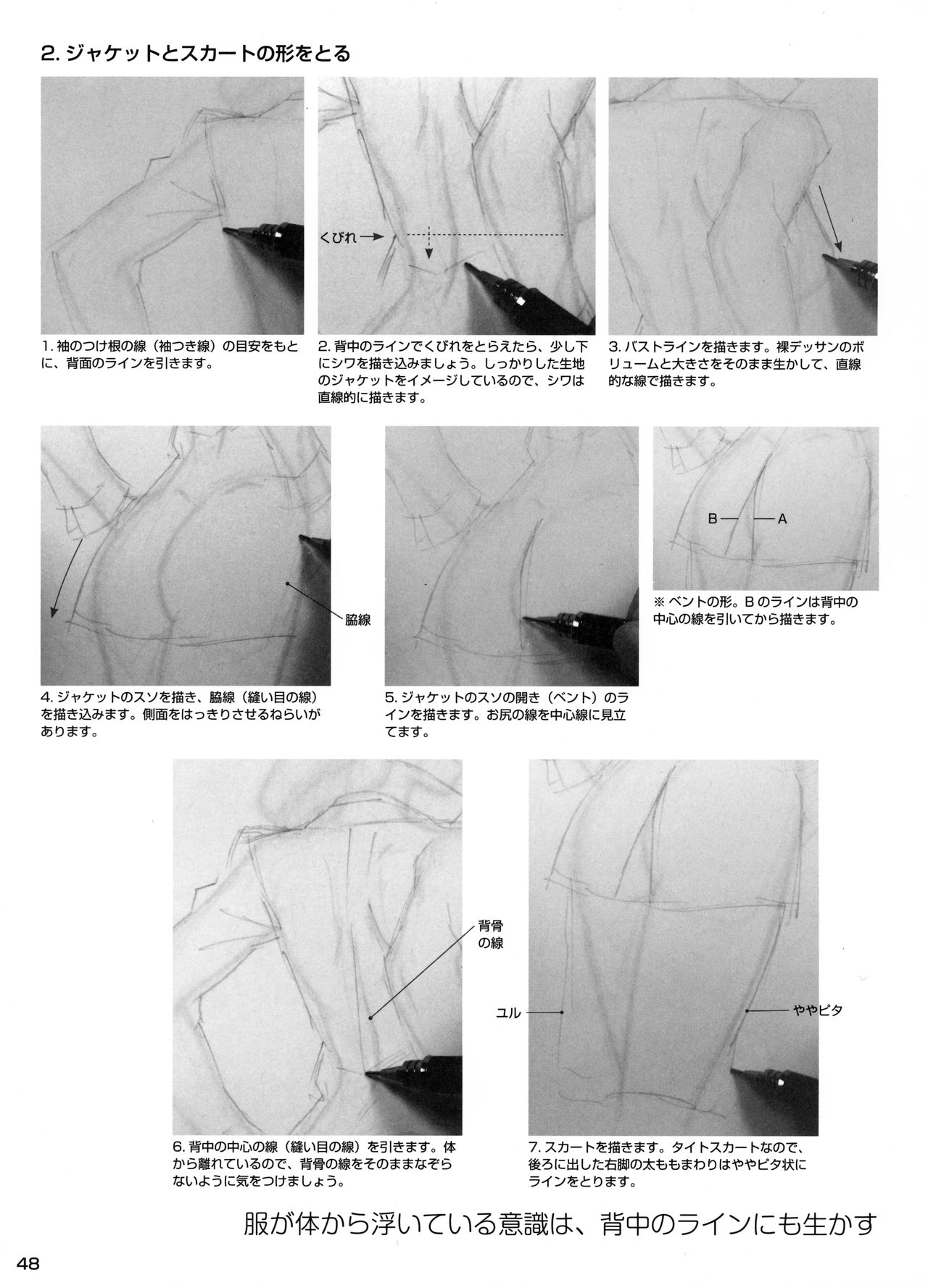 Manga no Kiso Dessin - Onnanoko Costume hen 48