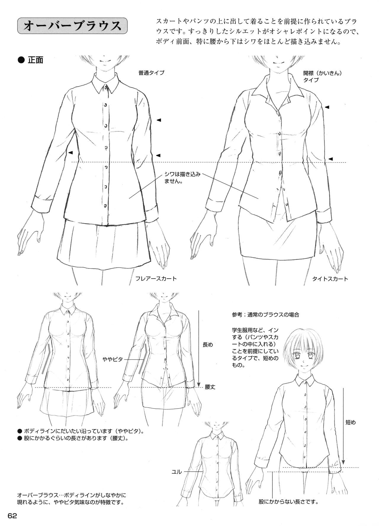 Manga no Kiso Dessin - Onnanoko Costume hen 62