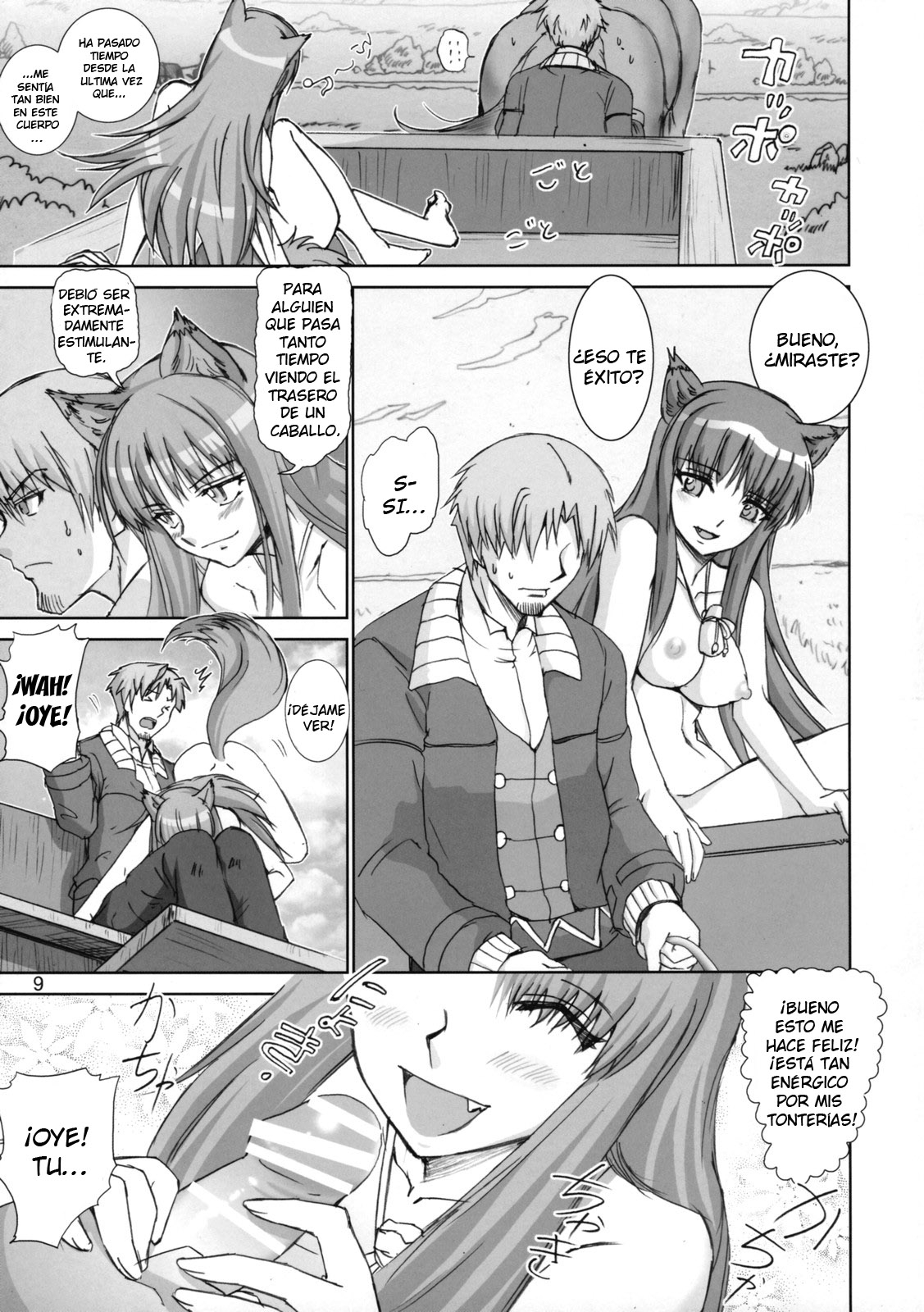 (SC38) [Raijinkai (Haruki Genia)] Wolf Road (Spice and Wolf) [Spanish] [Ala Alba Scanlations] 8