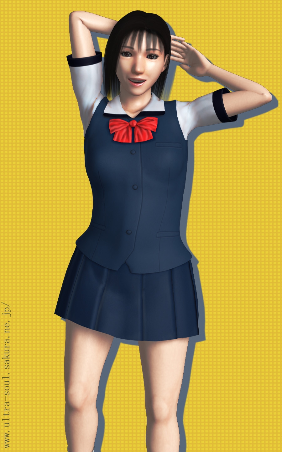 Haruko Akagi  3DCG Set by Syou-Getu (SLAM DUNK) 0