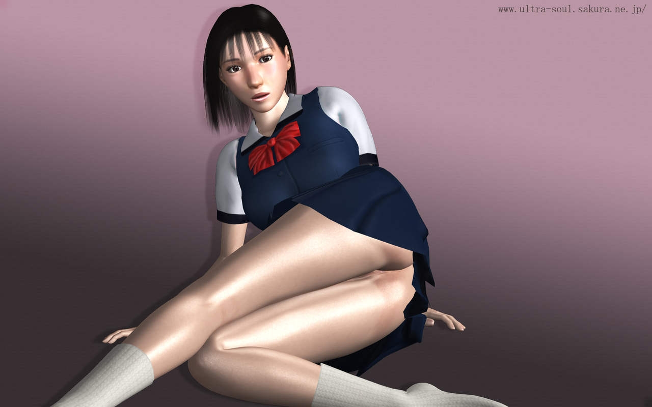 Haruko Akagi  3DCG Set by Syou-Getu (SLAM DUNK) 9