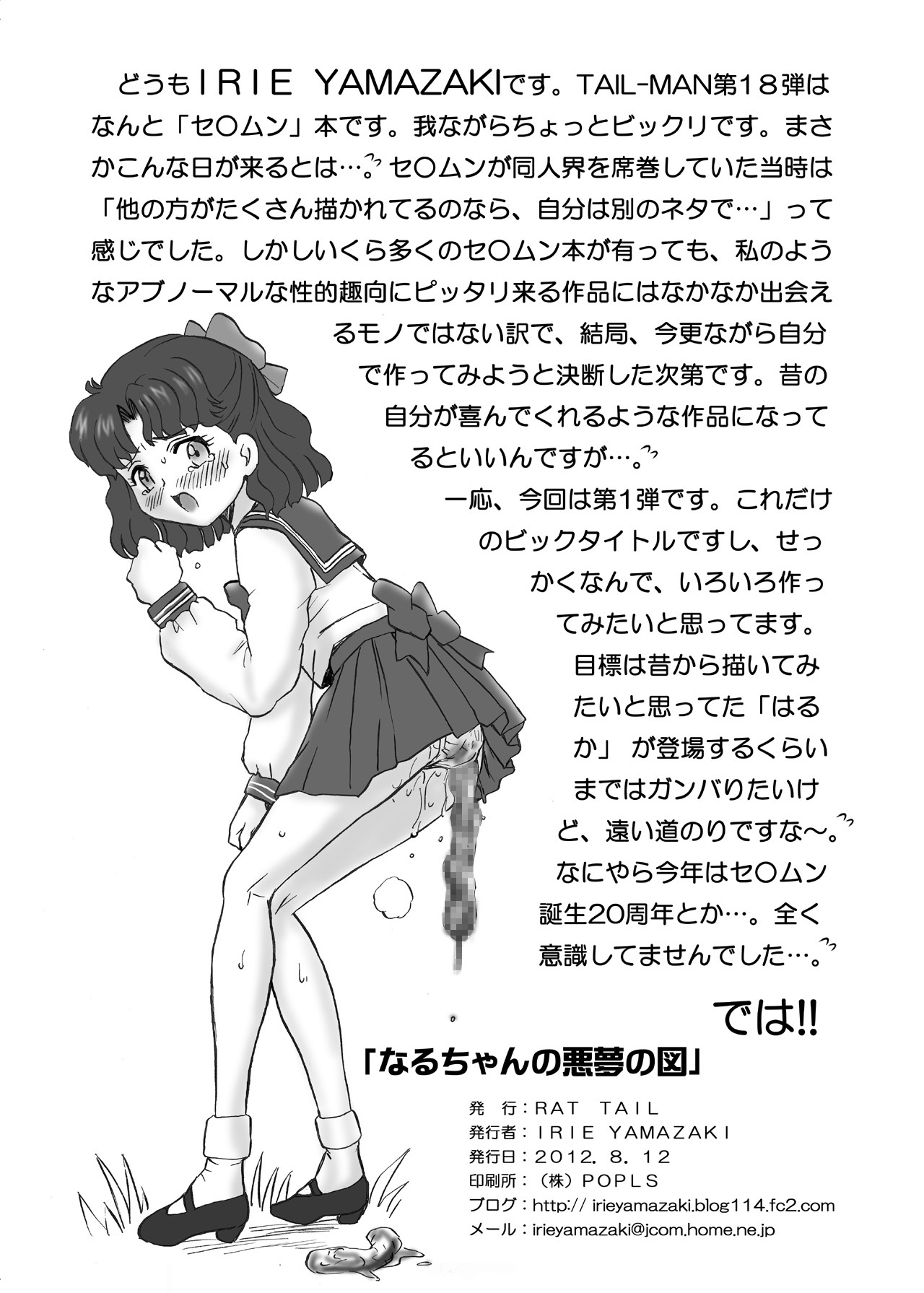 [RAT TAIL (IRIE YAMAZAKI)] IRIE YAMAZAKI "Sailor Moon" Anal & Scatolo Sakuhinshuu Ver. 1 (Bishoujo Senshi Sailor Moon) [Digital] 32