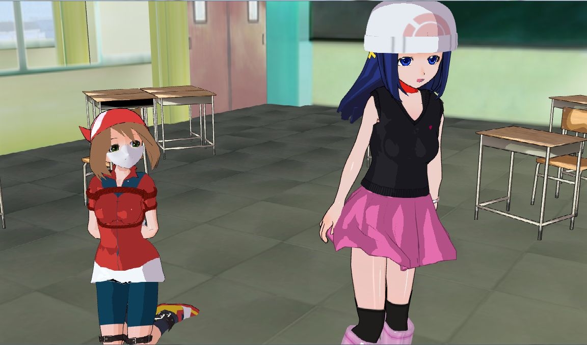 3D Custom Girl (Pokemon) Misty (Kasumi) カスミ, May (Haruka) ハルカ, Dawn (Hikari) ヒカリ, Iris アイリス, Rosa (Mei) メイ 150