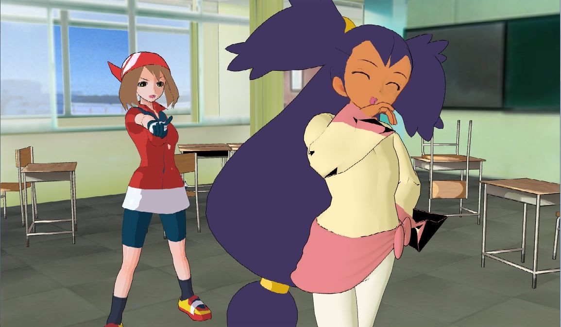3D Custom Girl (Pokemon) Misty (Kasumi) カスミ, May (Haruka) ハルカ, Dawn (Hikari) ヒカリ, Iris アイリス, Rosa (Mei) メイ 153
