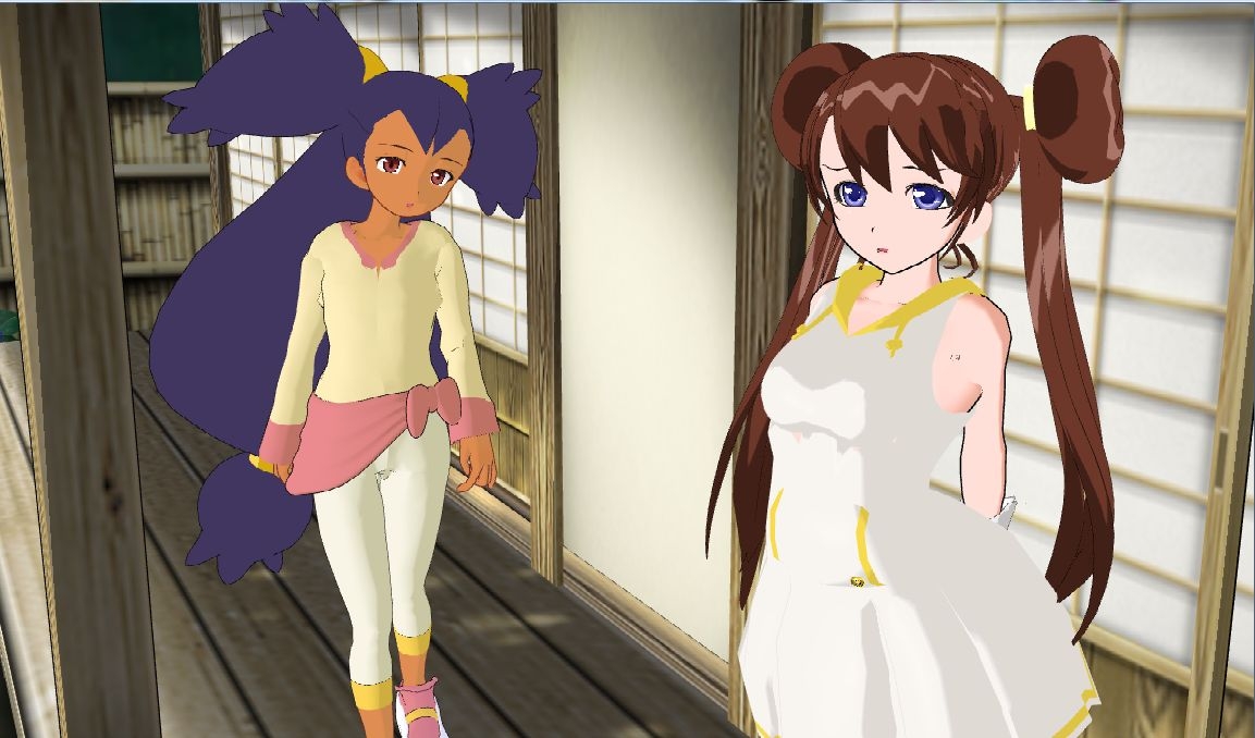 3D Custom Girl (Pokemon) Misty (Kasumi) カスミ, May (Haruka) ハルカ, Dawn (Hikari) ヒカリ, Iris アイリス, Rosa (Mei) メイ 53