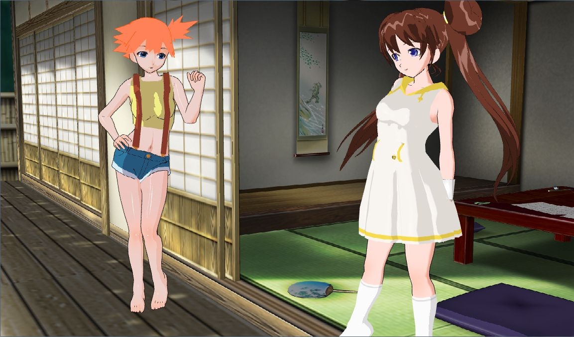 3D Custom Girl (Pokemon) Misty (Kasumi) カスミ, May (Haruka) ハルカ, Dawn (Hikari) ヒカリ, Iris アイリス, Rosa (Mei) メイ 85