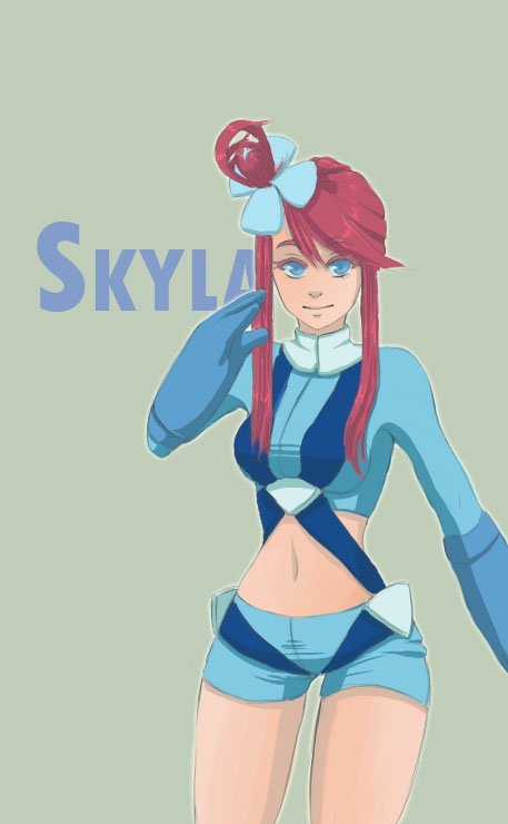 Pokemon Skyla (Fuuro) フウロ (Non-Hentai) 75