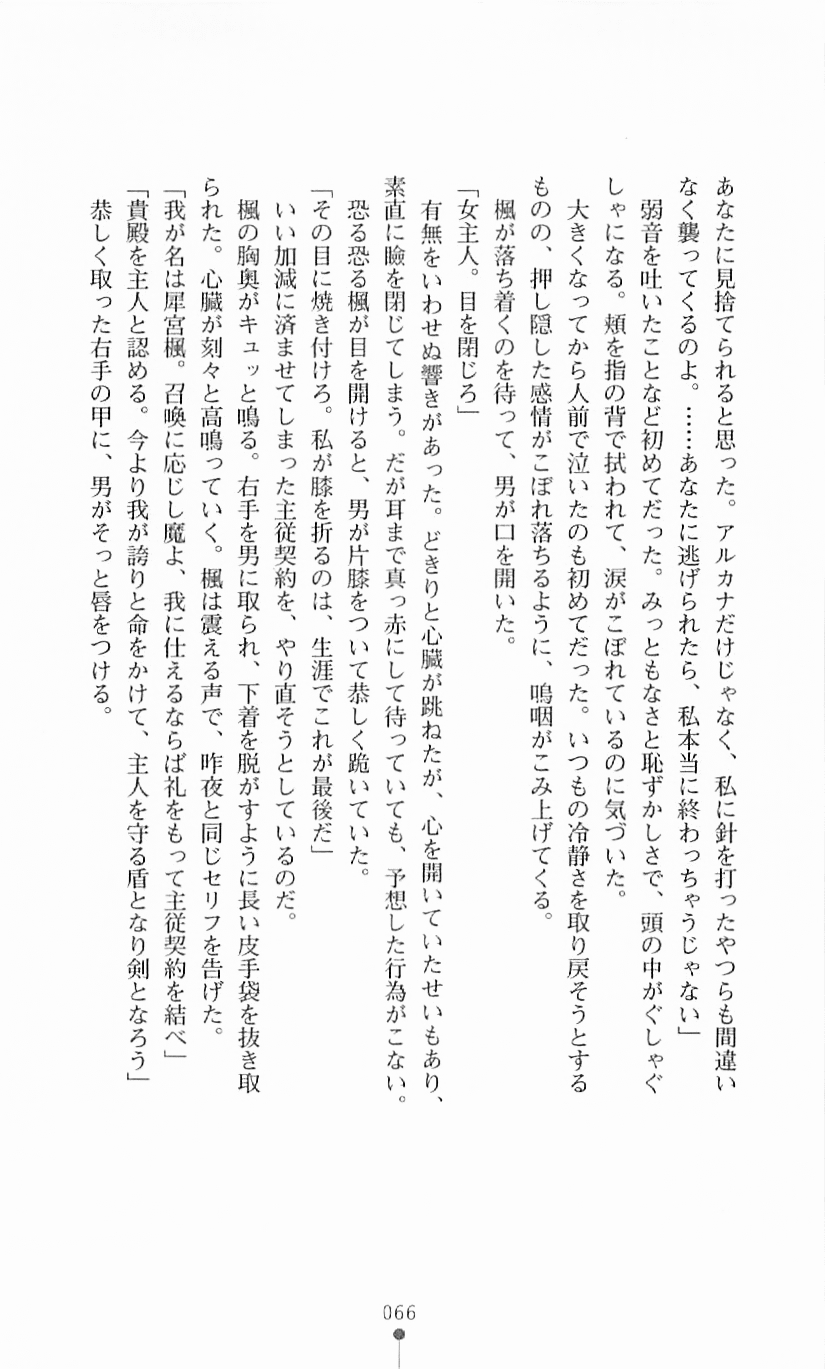 [Mizusaka Saki, Takahama Tarou] Majutsushi to Arcana no Keshin 65