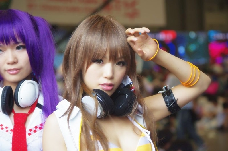 Iroha Umegiri (Beatmania IIDX 18 Resort Anthem) cosplay by Kipi! 104