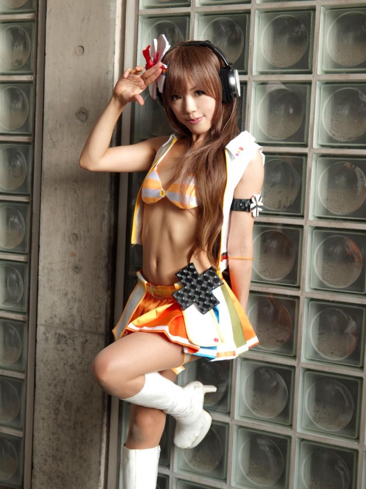 Iroha Umegiri (Beatmania IIDX 18 Resort Anthem) cosplay by Kipi! 15