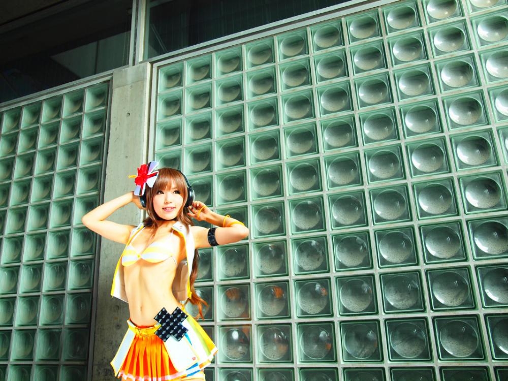 Iroha Umegiri (Beatmania IIDX 18 Resort Anthem) cosplay by Kipi! 19
