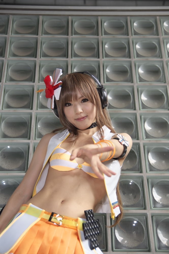 Iroha Umegiri (Beatmania IIDX 18 Resort Anthem) cosplay by Kipi! 30