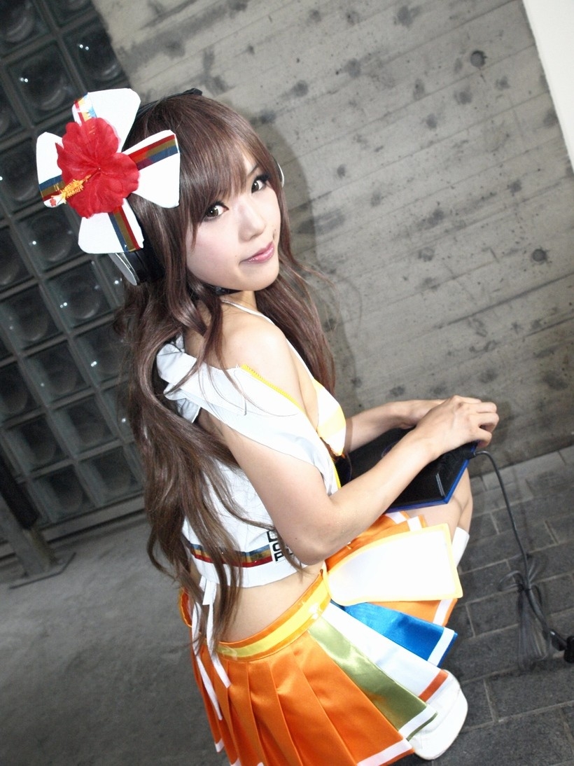 Iroha Umegiri (Beatmania IIDX 18 Resort Anthem) cosplay by Kipi! 36