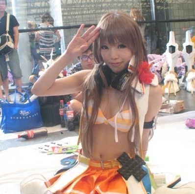 Iroha Umegiri (Beatmania IIDX 18 Resort Anthem) cosplay by Kipi! 59