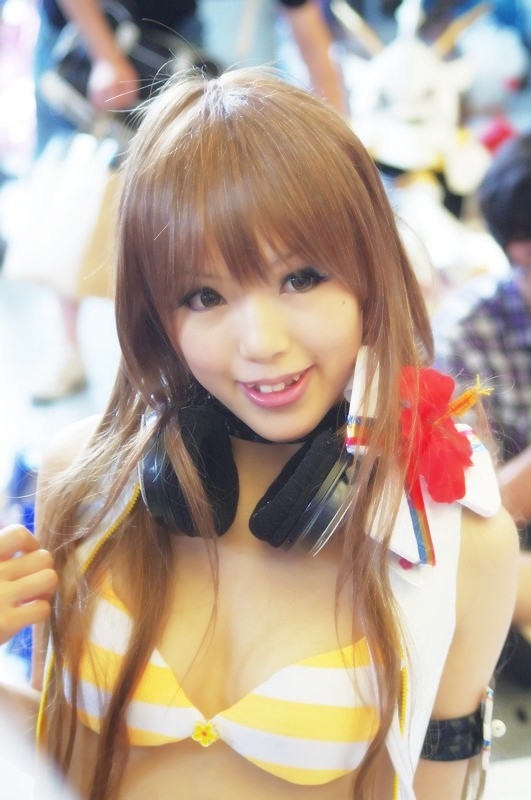 Iroha Umegiri (Beatmania IIDX 18 Resort Anthem) cosplay by Kipi! 73
