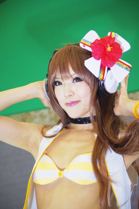 Iroha Umegiri (Beatmania IIDX 18 Resort Anthem) cosplay by Kipi! 83
