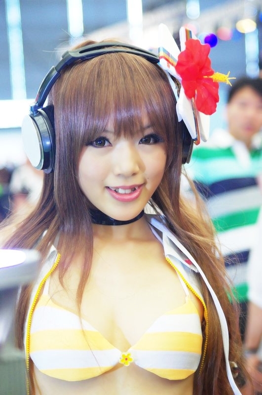 Iroha Umegiri (Beatmania IIDX 18 Resort Anthem) cosplay by Kipi! 84
