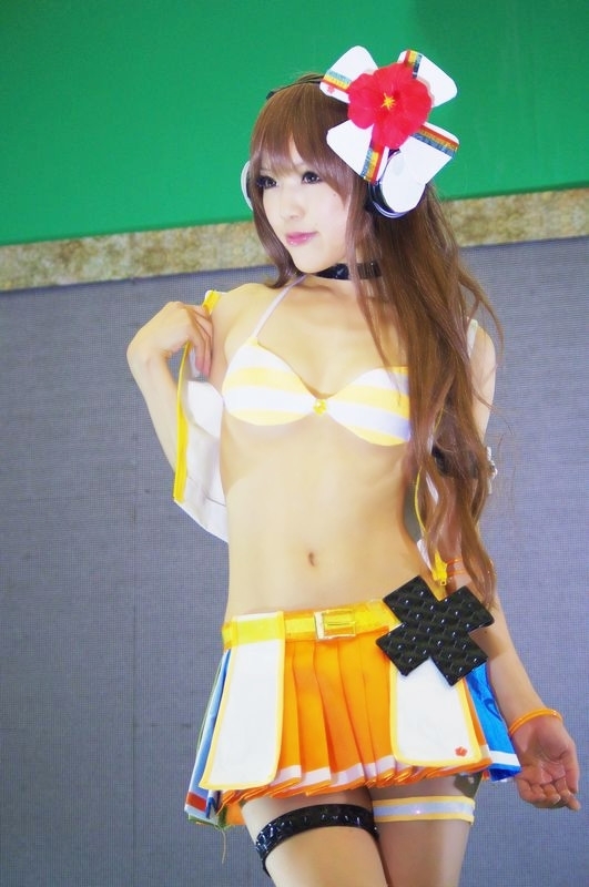 Iroha Umegiri (Beatmania IIDX 18 Resort Anthem) cosplay by Kipi! 87